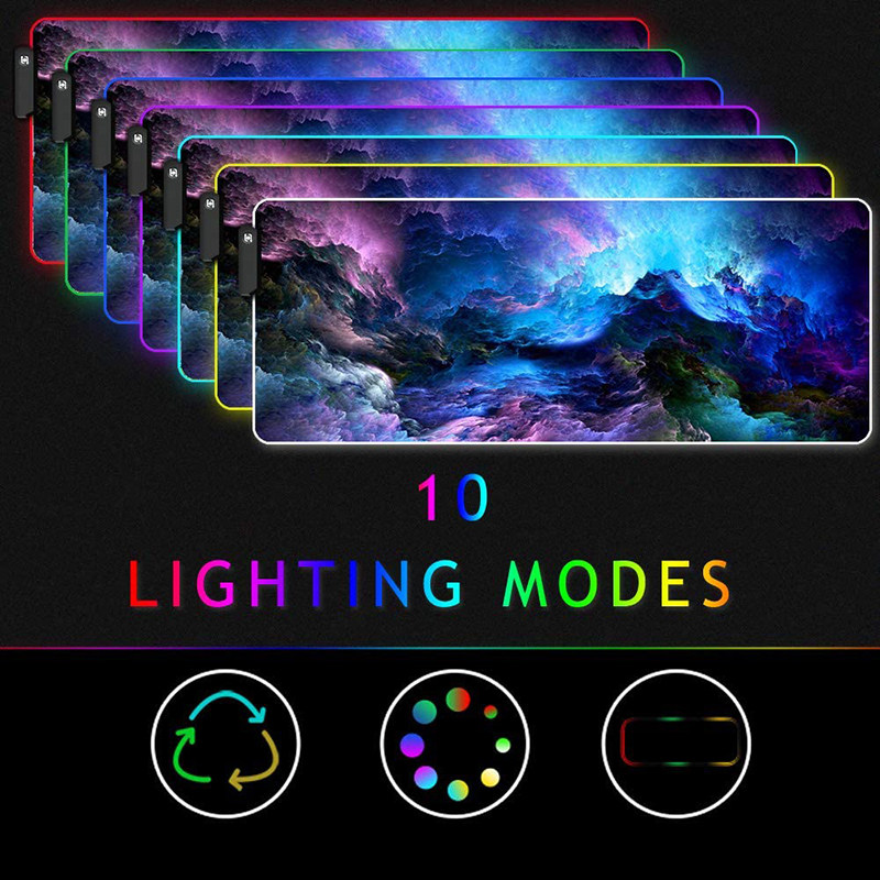 RGB mouse pad